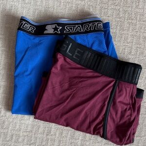 American Eagle/Starter Men's Boxer Briefs Bundle, XXL & XL